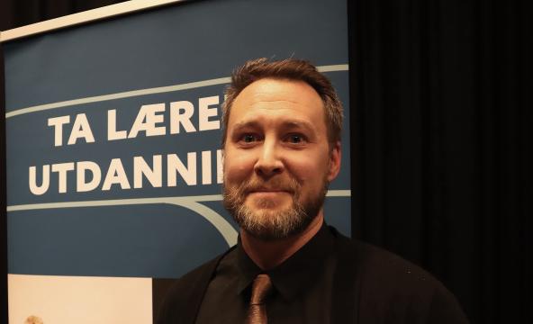 Richard Tjelta er klar for grunnskolelærerutdanningen i Bodø