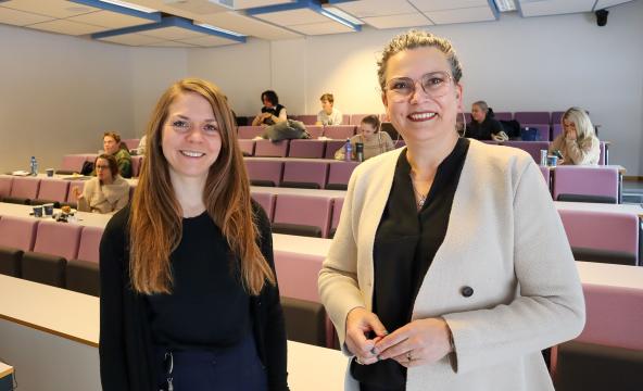 Beate Steinveg og Ann-Kristin Moldjord