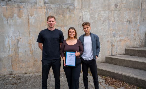 Vinnere av beste masteroppgave HHN 2024