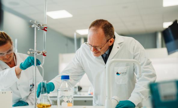 Statsråd Oddmund Hoel