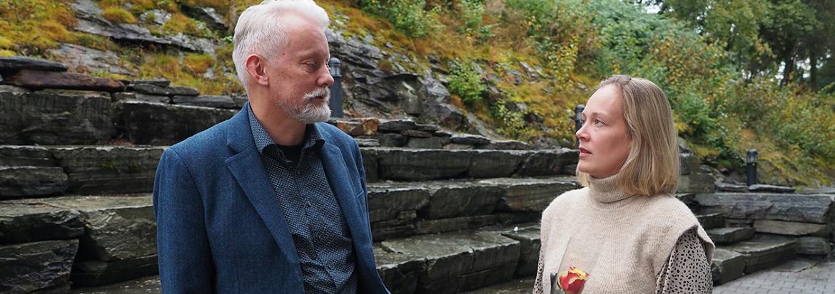 Nils Åge Aune og Silje Kristin Meisal 
