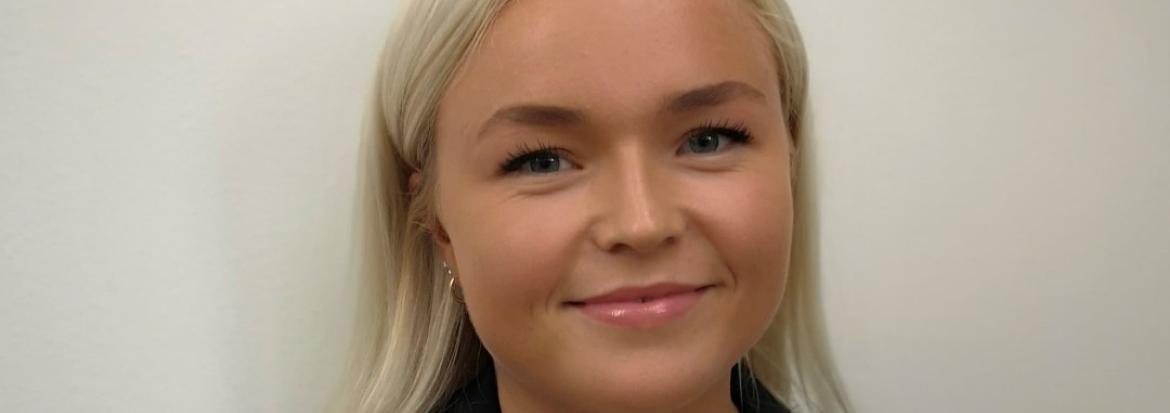 Student Martine Kristiansen