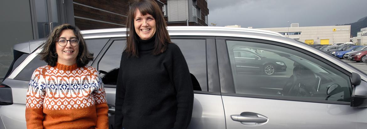 Özlem Simsekoglu og Elisabeth Suzen