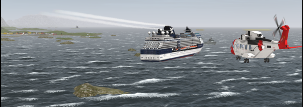 Øvelse i vestfjorden