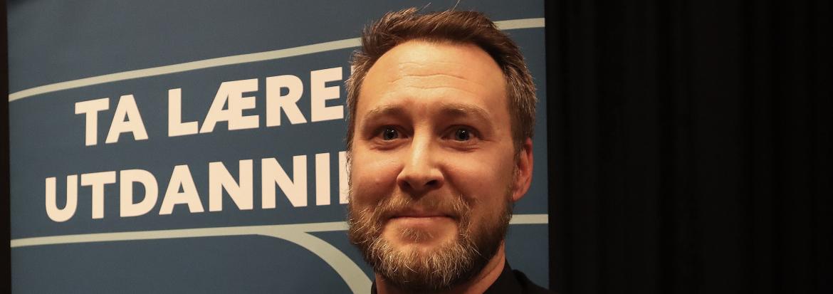 Richard Tjelta er klar for grunnskolelærerutdanningen i Bodø