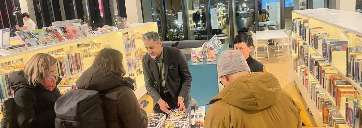 Abid Raja deltok på Lytring om æresvold. 