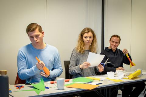 Andøya ekskursjon studenter Markus Olsen og Sara Gjerlev