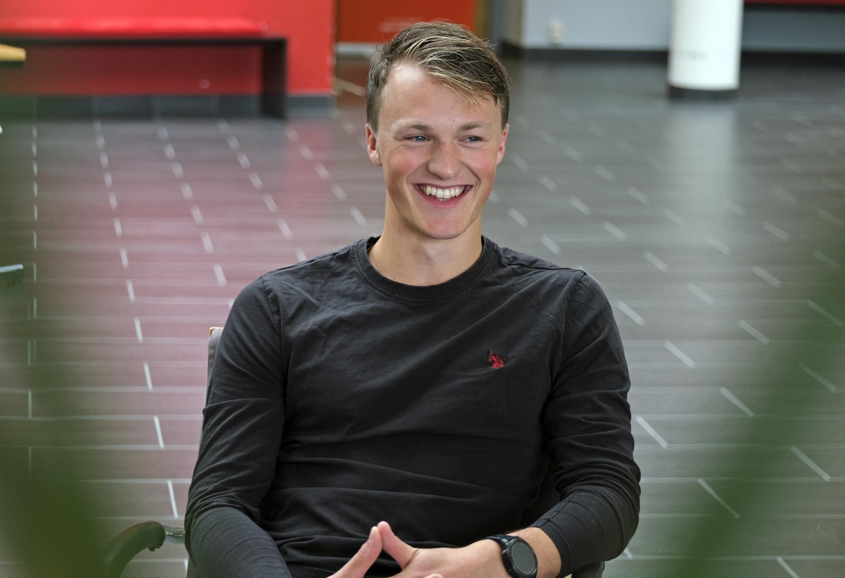 Arnulf Dahlberg, student på Nesna