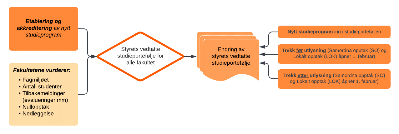 figur etablering av studieprogram
