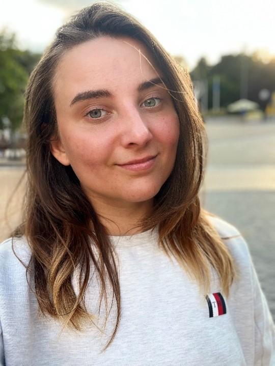 Lidija Šukšterė, student from Kazmirias Simonavičius University, Lithuania