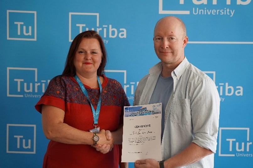 Paul Bendikk Jama, student from Nord University, Norway, master programme “Preparedness and emergency management"