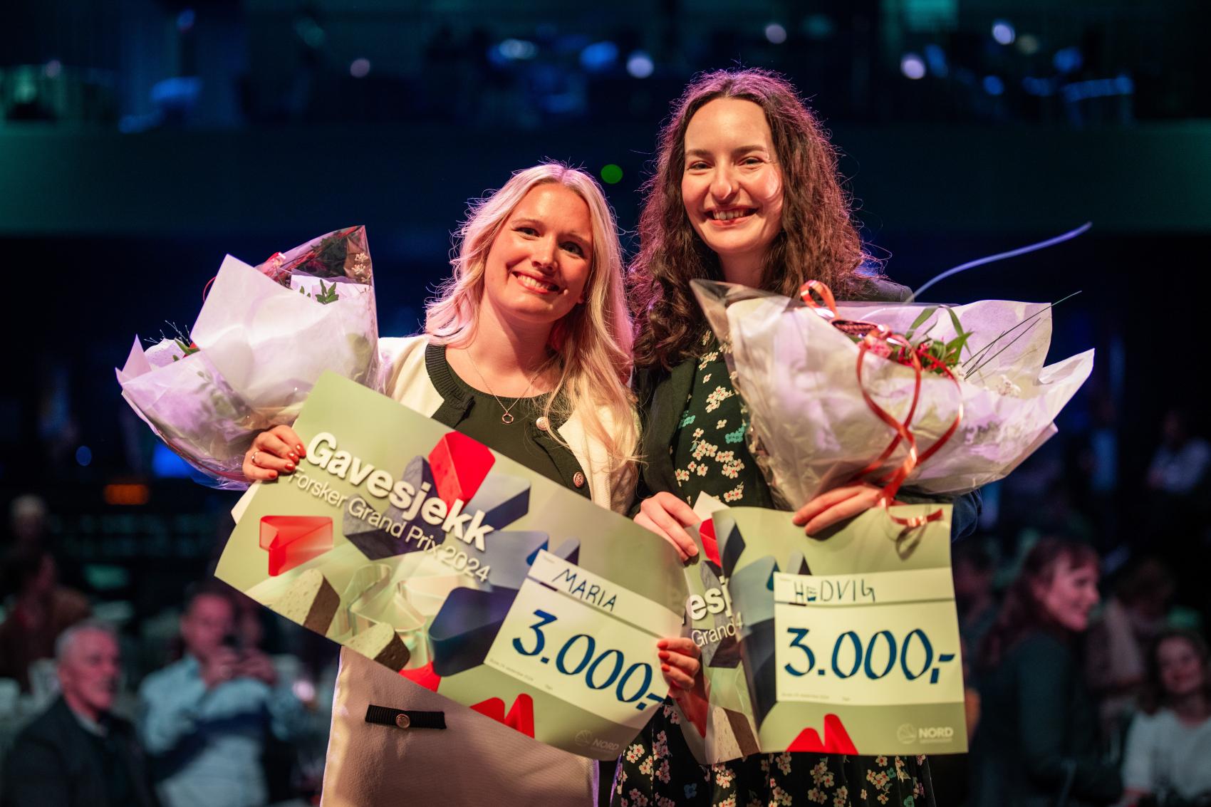 Maria Klaussen Herset og Hedvig Flaten Lie