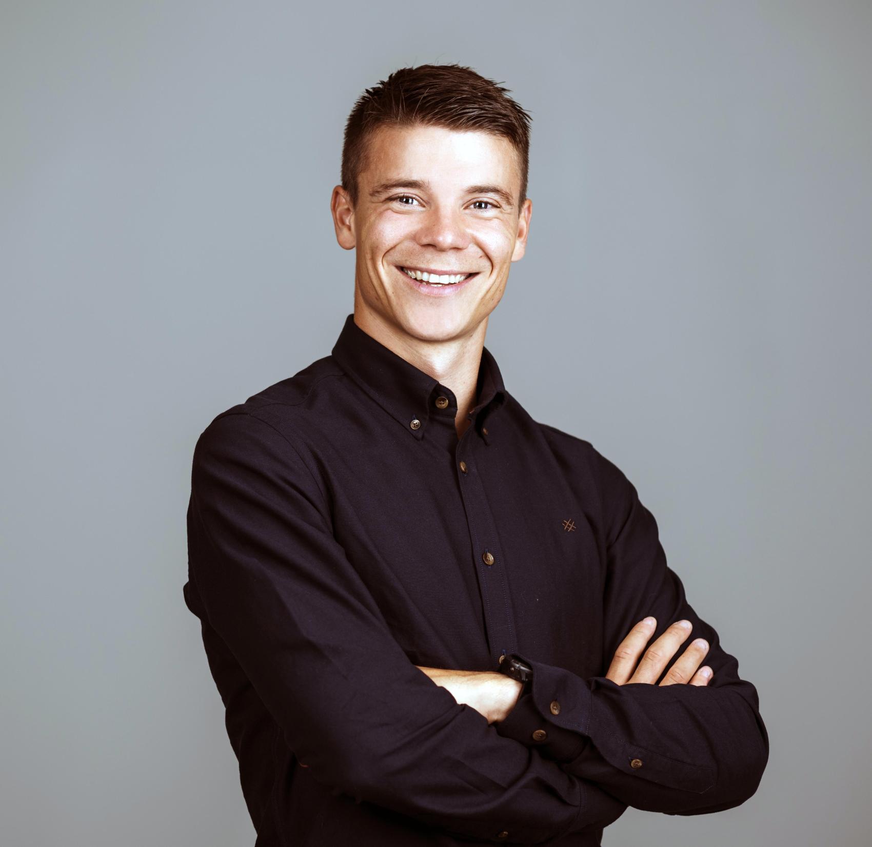 Portrett av Simen R. Sandmæl