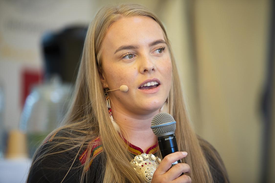 Sajje Solbakk:&nbsp;New leader of the Riddu Riddu festival.