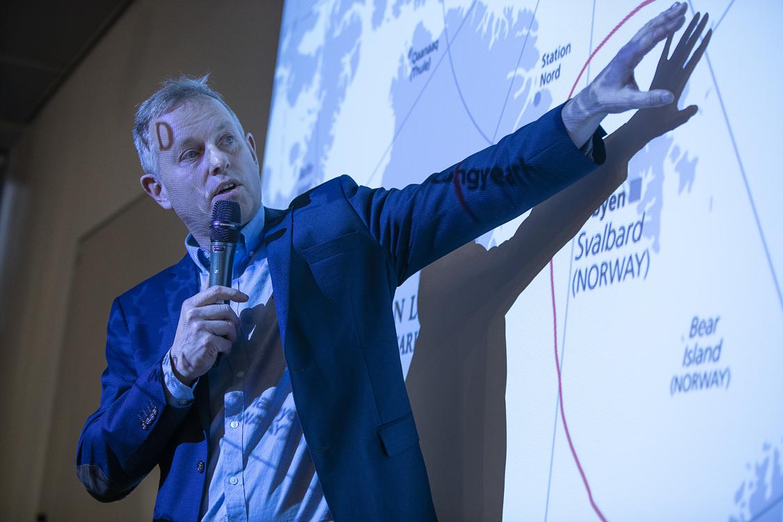 Pointing: Director of development, Stella Polaris, Jaran Rauø .