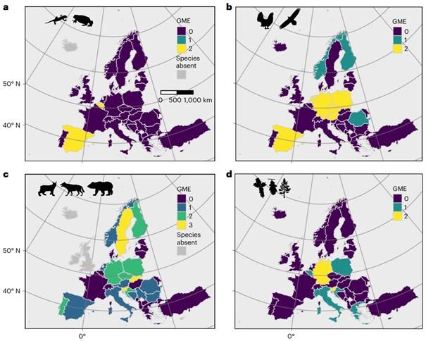 Figur med kart over Europa.